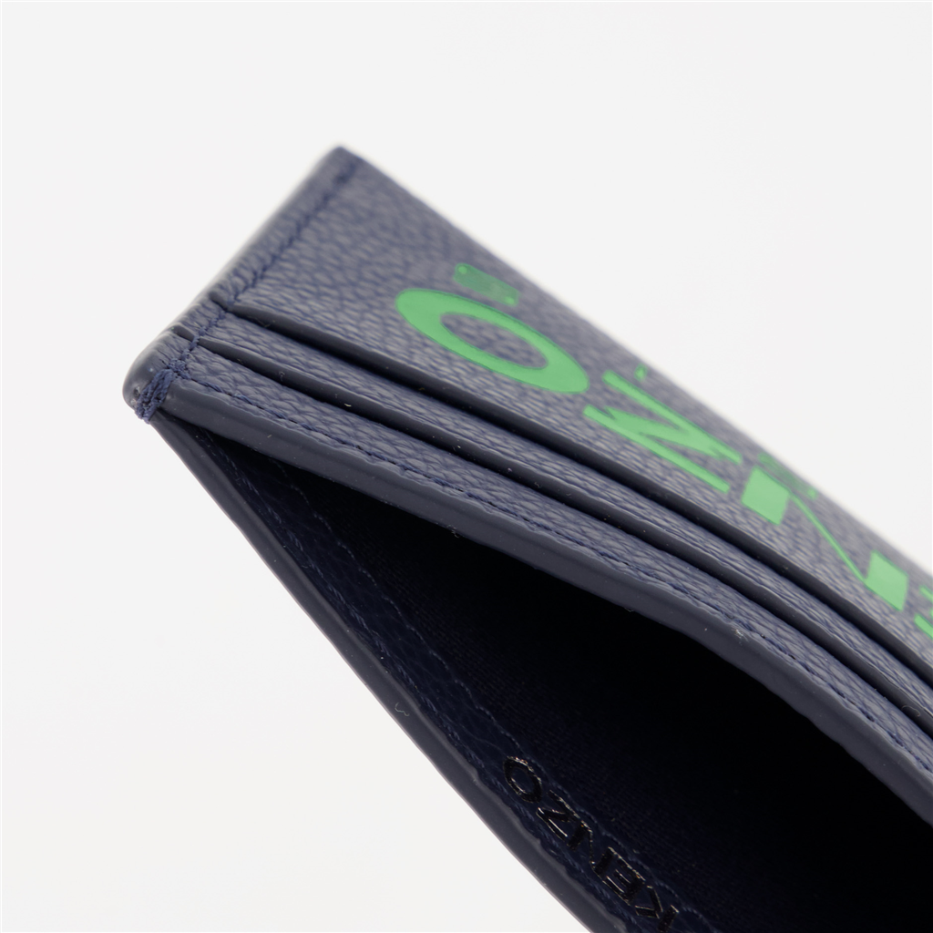 Petite maroquinerie Porte-cartes à logo Kenzo Bleu Homme