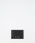 Pequeños artículos de cuero Porte-cartes Diag Off-White Negro Homme