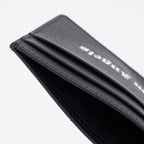スモールレザーグッズ グレインレザーカードホルダー Palm Angels 黒 男