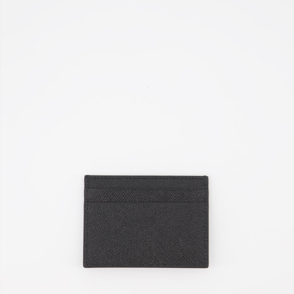 Small leather goods Leather card holder Dolce & Gabbana Black Man