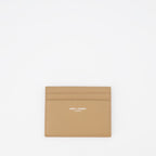 Porte cartes en cuir grainé