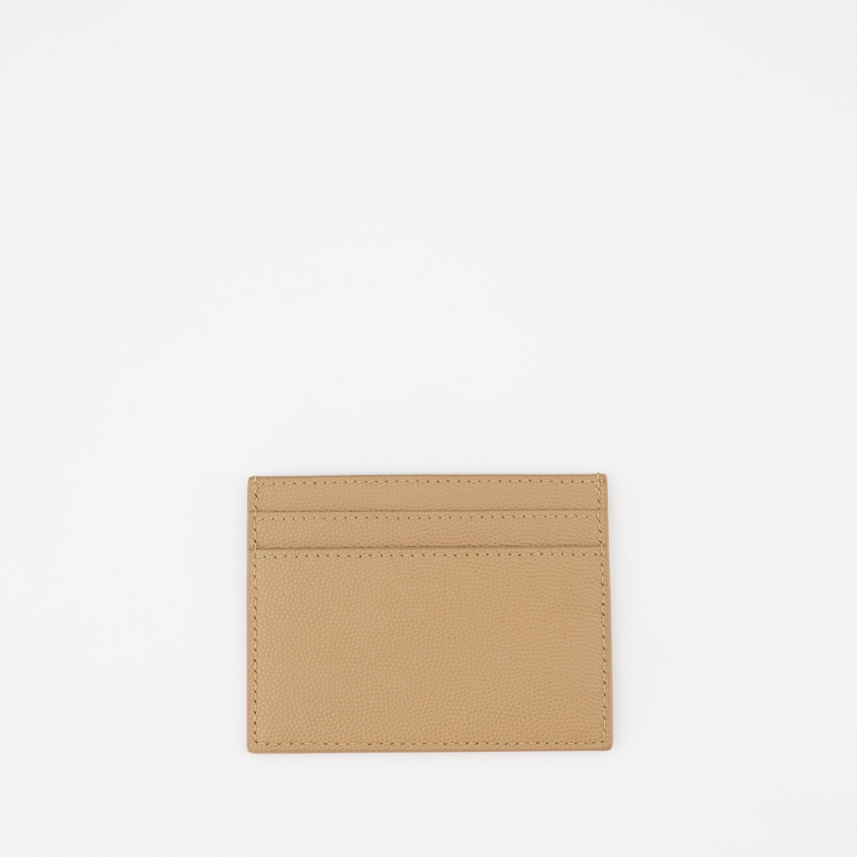 Porte cartes en cuir grainé