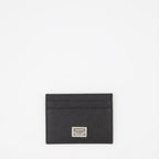 Small leather goods Leather card holder Dolce & Gabbana Black Man