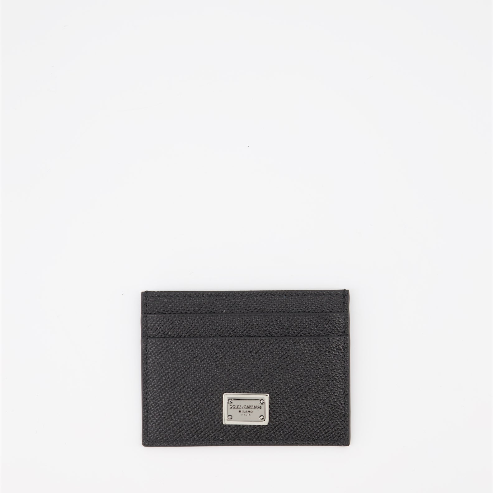 Small leather goods Leather card holder Dolce & Gabbana Black Man