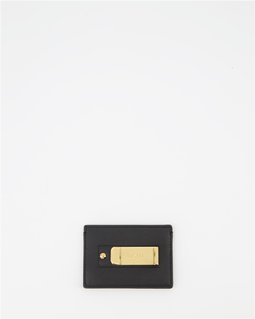 Small leather goods Medusa card holder Versace Black Man