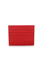 Small leather goods FF card holder Fendi Red Man