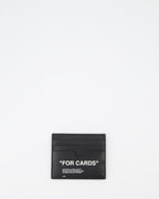 Small leather goods For Cards card holder Off-White Black Man
