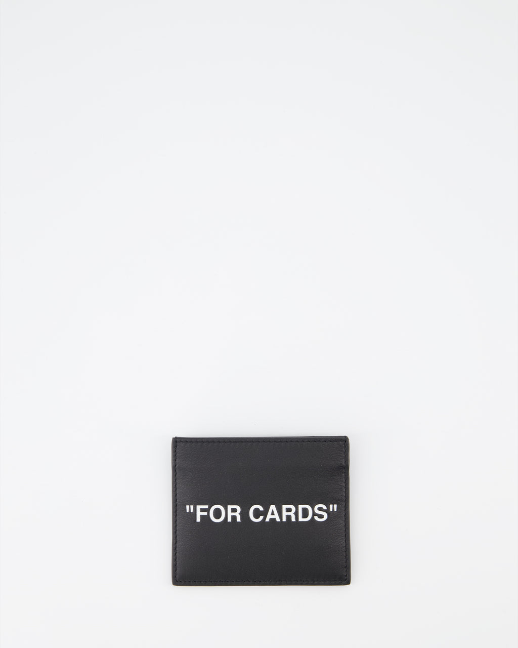 Small leather goods For Cards card holder Off-White Black Man