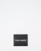 Small leather goods For Cards card holder Off-White Black Man