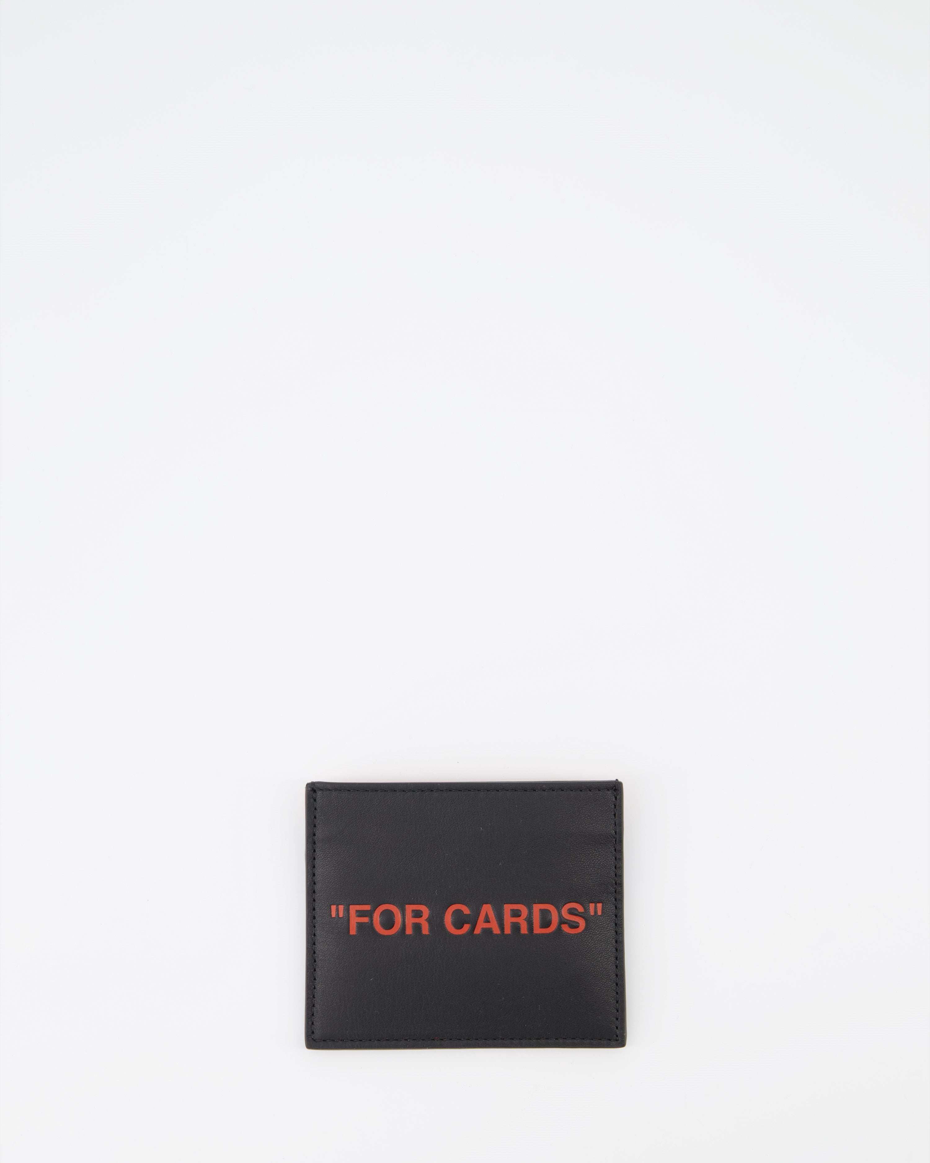 Small leather goods For Cards card holder Off-White Black Man