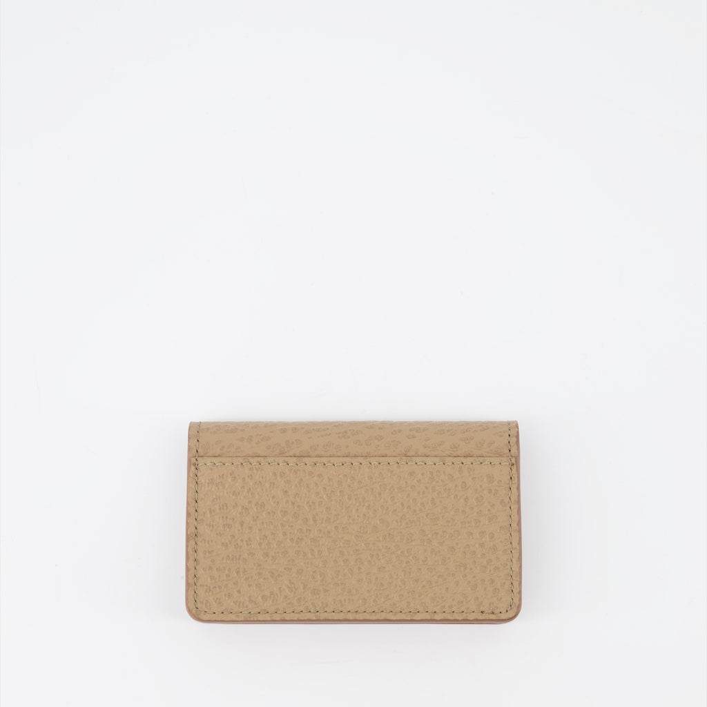Small leather goods Four Stitches Card Holder Maison Margiela Beige Unisex