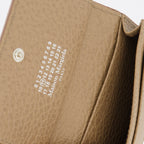 Small leather goods Four Stitches Card Holder Maison Margiela Beige Unisex