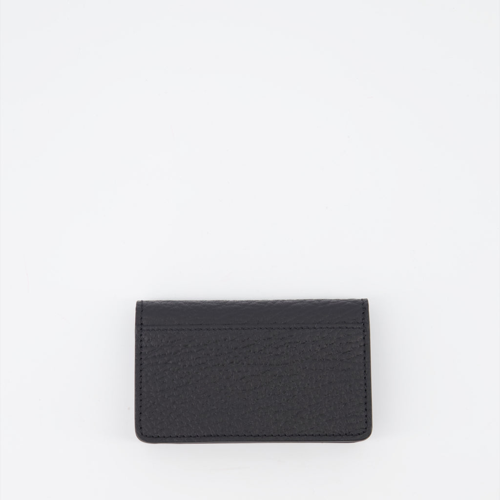 Small leather goods Four Stitches Card Holder Maison Margiela Black Unisex