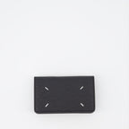 Small leather goods Four Stitches Card Holder Maison Margiela Black Unisex