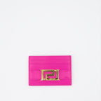 Small leather goods Goddess Card Holder Versace Pink Women