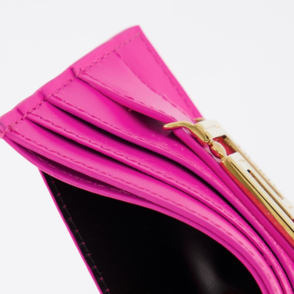 Small leather goods Goddess Card Holder Versace Pink Women