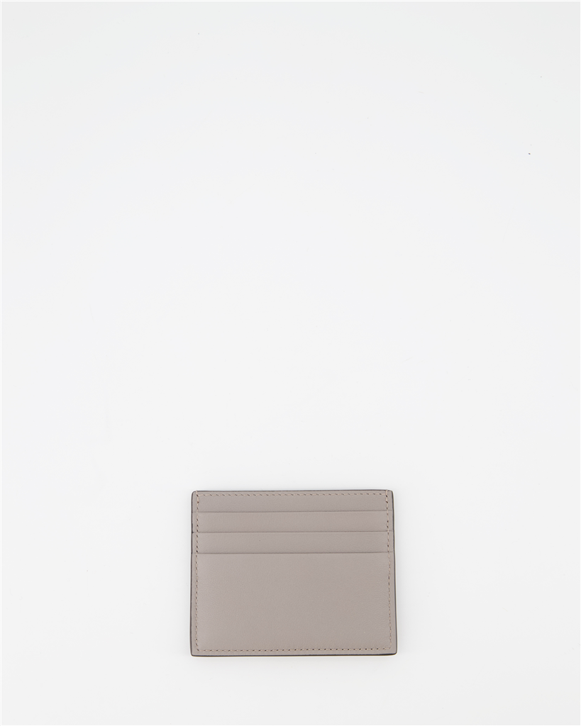 Pequenos artigos de couro Porte-cartes VLogo Valentino Garavani Cinza Homme