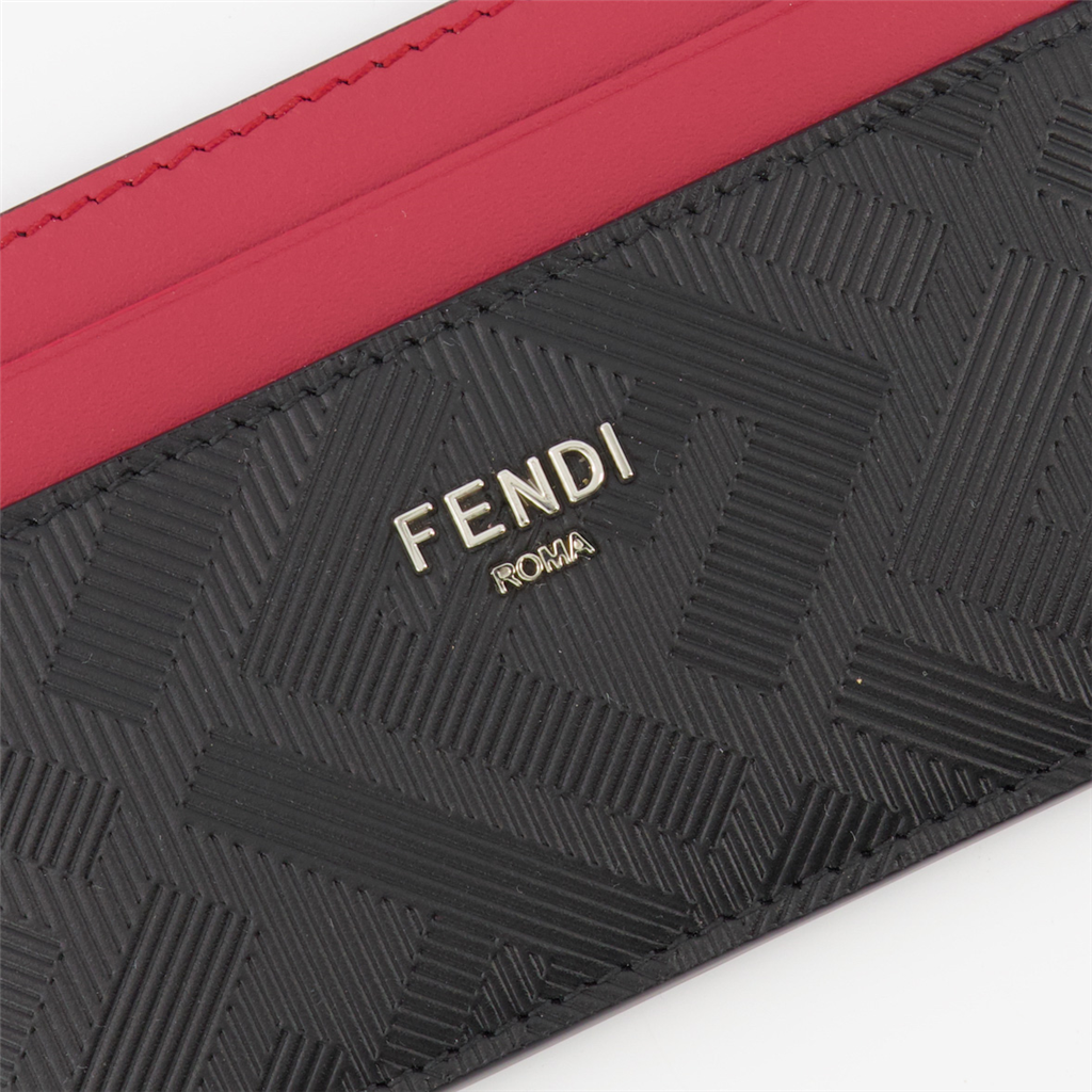 Petite maroquinerie Porte-cartes Fendi Roma Fendi Noir Homme