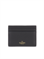Pequenos artigos de couro Porte-cartes Rockstud Valentino Garavani Preto Femme