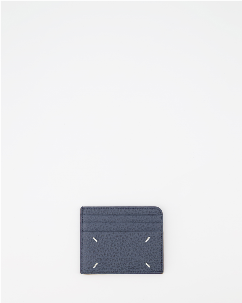 Small leather goods Signature Card Holder Maison Margiela Blue Women
