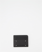 スモールレザーグッズ シグネチャーカードホルダー Maison Margiela 黒 女性