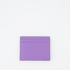 Pequeños artículos de cuero Porte-cartes VLogo Valentino Garavani Púrpura Femme