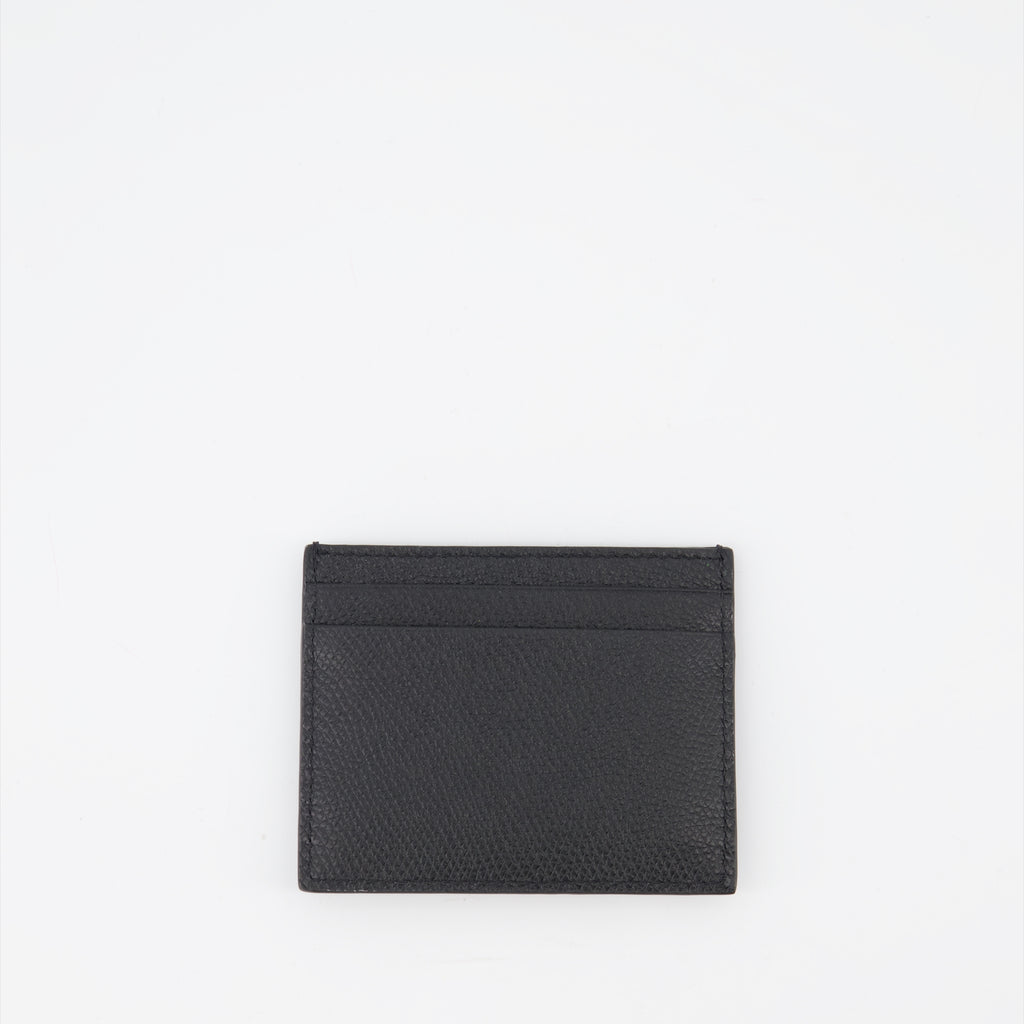 Pequeños artículos de cuero Porte-cartes VLogo Valentino Garavani Negro Femme