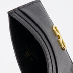 Pequeños artículos de cuero Porte-cartes VLogo Valentino Garavani Negro Femme