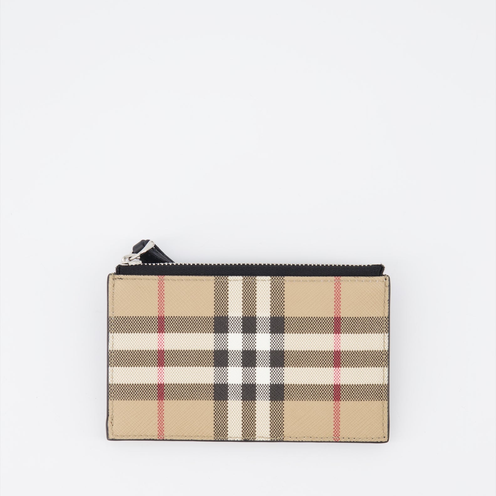 Small leather goods Alwyn check purse Burberry Beige Man