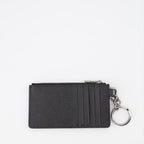 Pequenos artigos de couro Porte-monnaie à logo plaque Dolce & Gabbana Preto Homme
