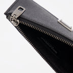 Pequenos artigos de couro Porte-monnaie à logo plaque Dolce & Gabbana Preto Homme