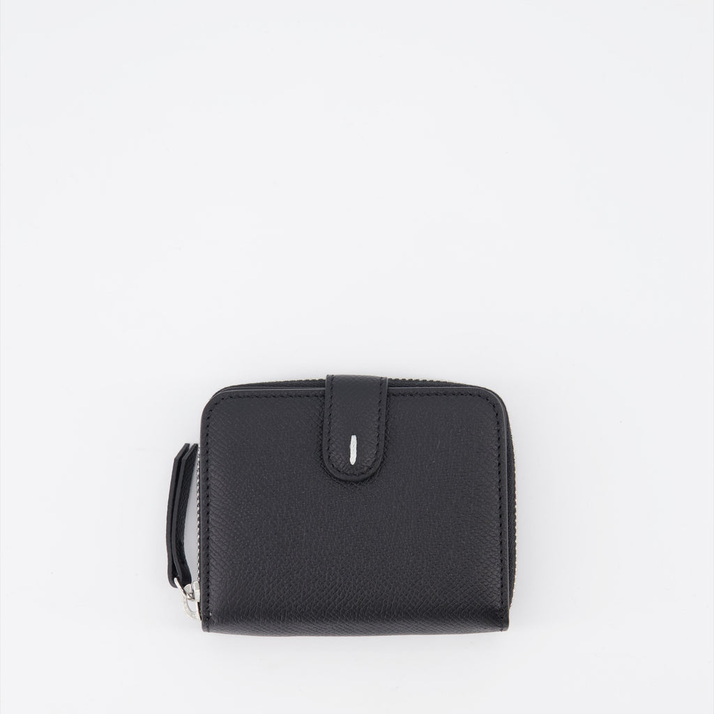 Small leather goods Signature Coin Purse Maison Margiela Black Unisex