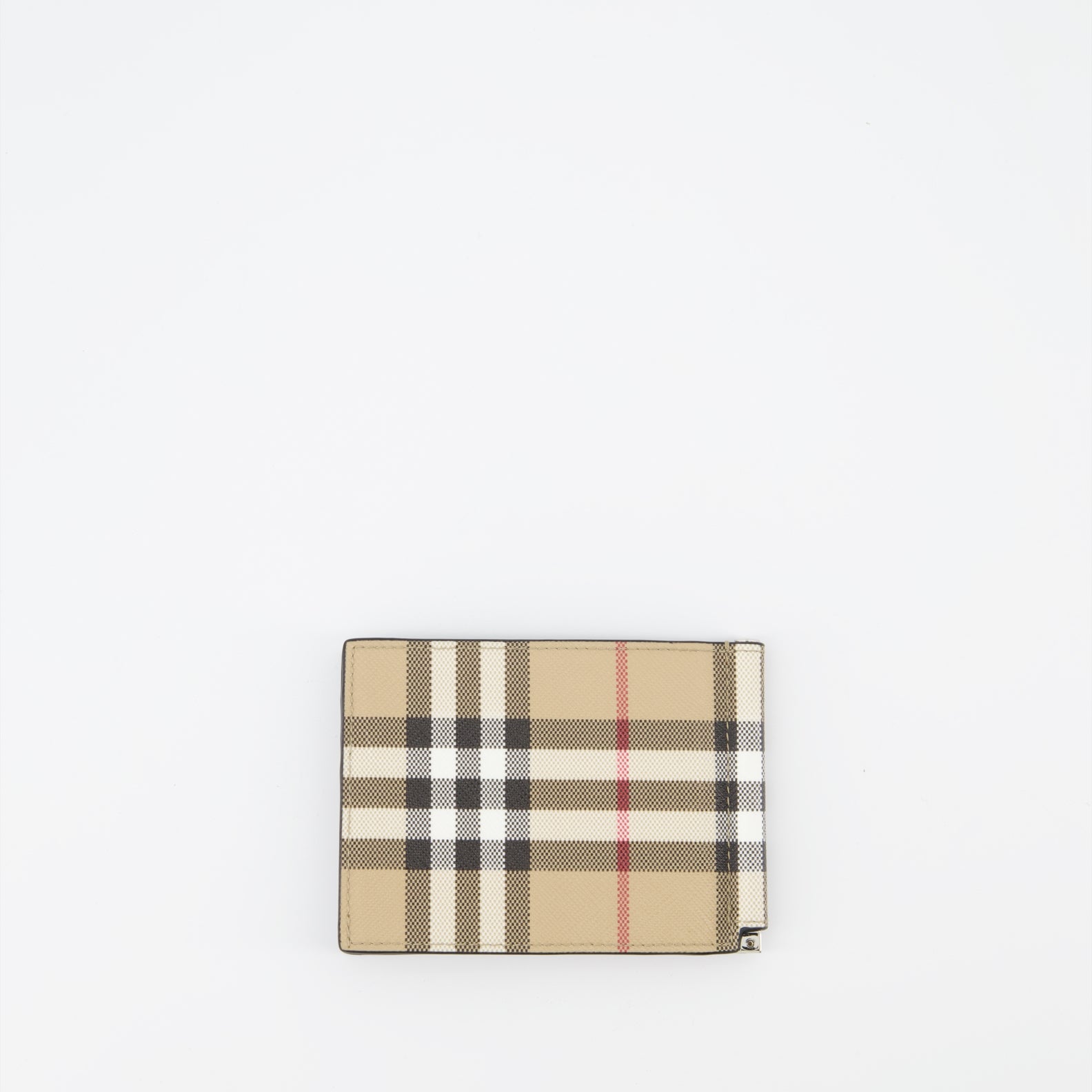 Petite maroquinerie Porte-cartes à carreaux Burberry Beige Homme