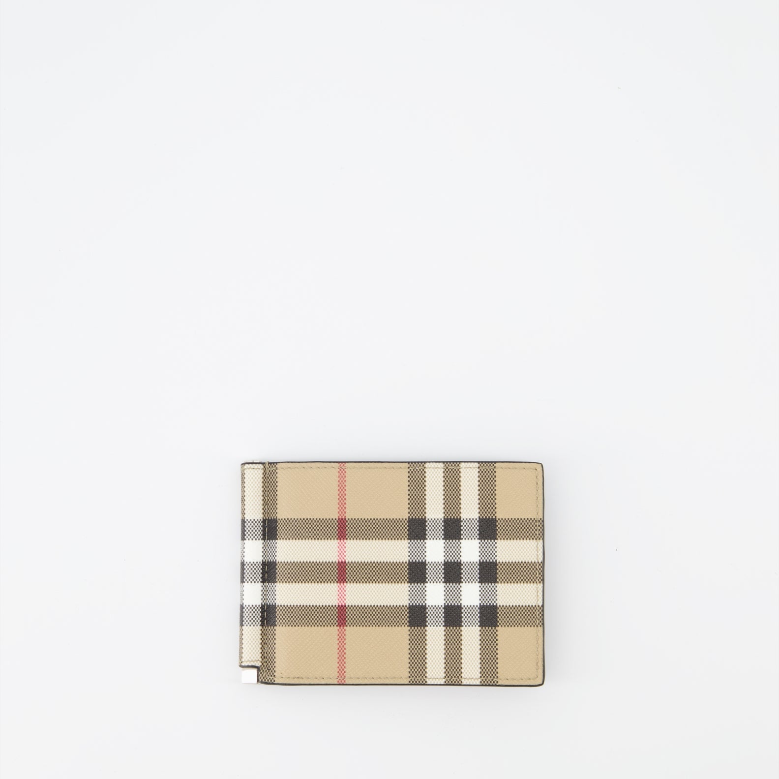 Petite maroquinerie Porte-cartes à carreaux Burberry Beige Homme