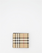 Petite maroquinerie Portefeuille à carreaux Burberry Beige Homme