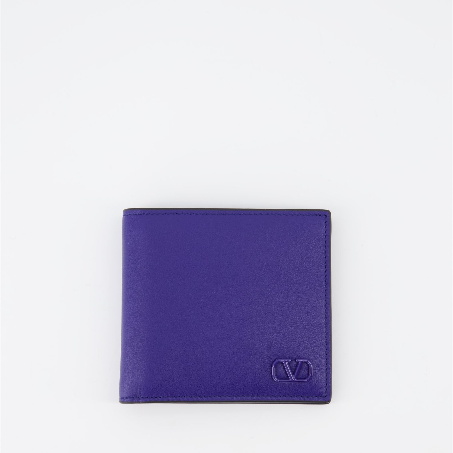Small leather goods VLogo Wallet Valentino Garavani Blue Man