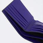 Kleine lederwaren Portefeuille VLogo Valentino Garavani Blau Homme
