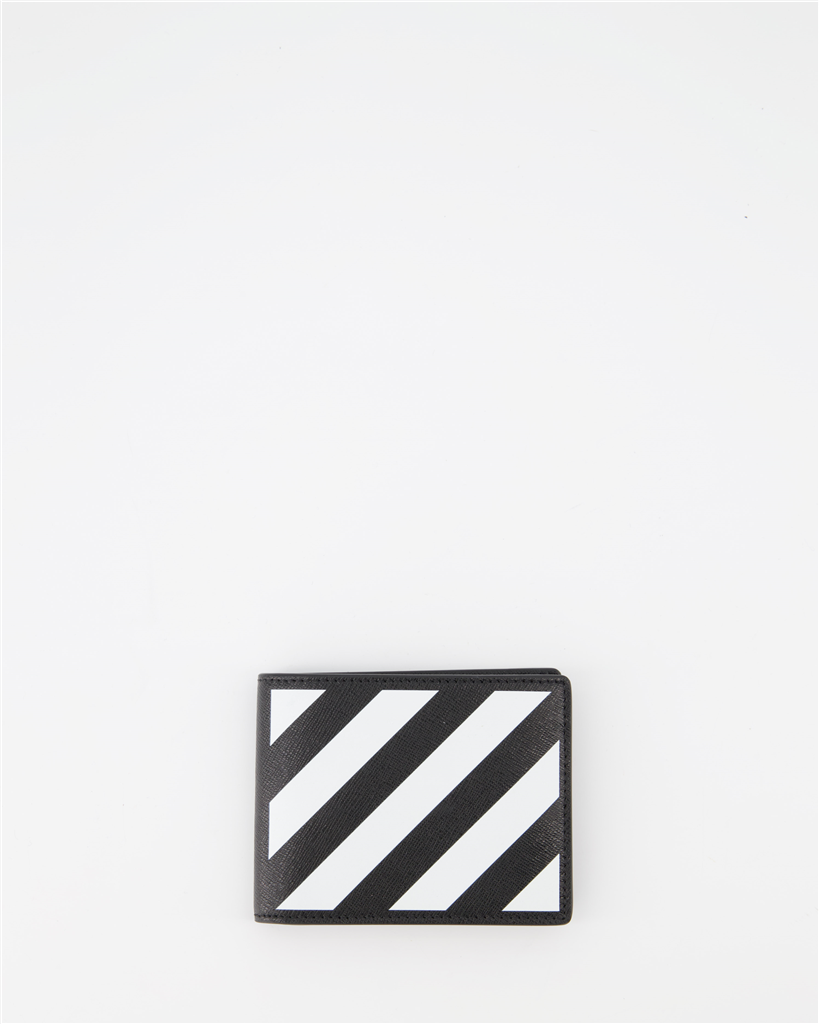 Small leather goods Diag Wallet Off-White Black Man