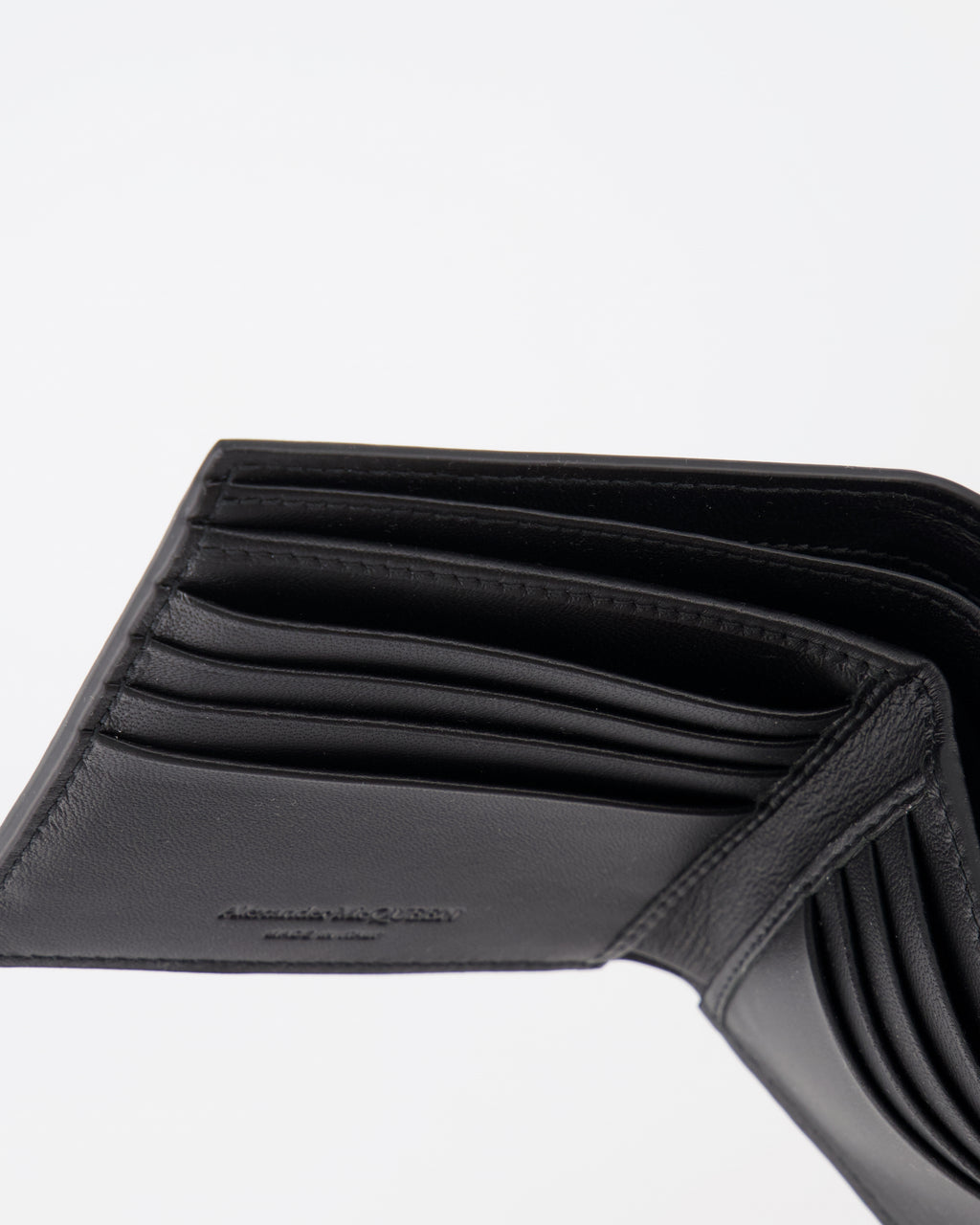 スモールレザーグッズ グラフィティウォレット Alexander McQueen 黒 男