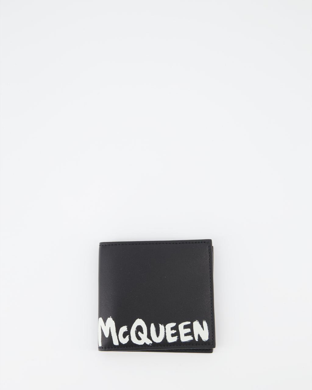 スモールレザーグッズ グラフィティウォレット Alexander McQueen 黒 男