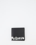 スモールレザーグッズ グラフィティウォレット Alexander McQueen 黒 男