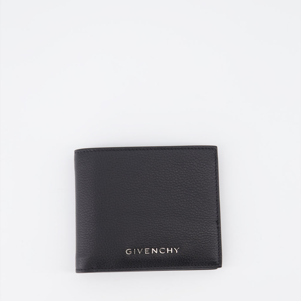 Small leather goods Grained leather wallet Givenchy Black Man