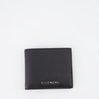 Small leather goods Grained leather wallet Givenchy Black Man