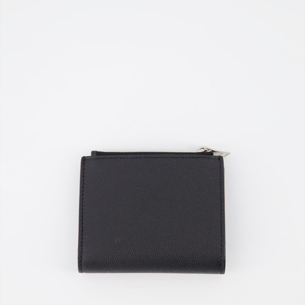 Small leather goods Leather wallet Saint Laurent Black Man