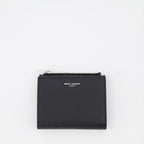 Small leather goods Leather wallet Saint Laurent Black Man