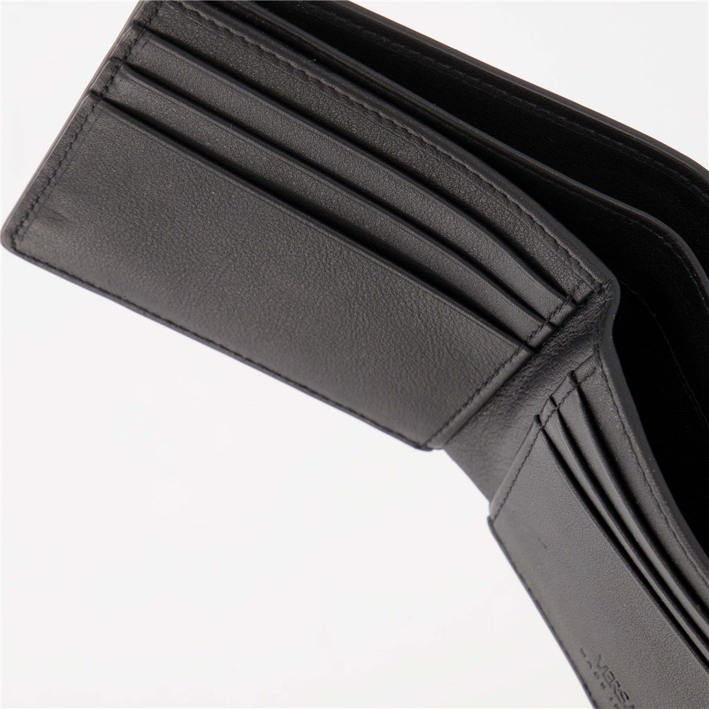 Small leather goods Medusa Wallet Versace Black Man