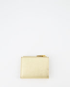 Small leather goods Gold Saffiano Wallet Prada Gold Women