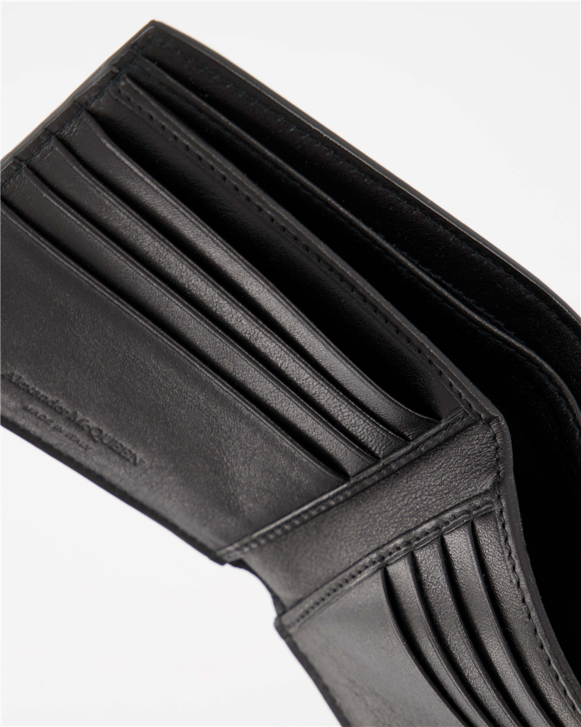 Small leather goods Graffiti Wallet Alexander McQueen Black Man