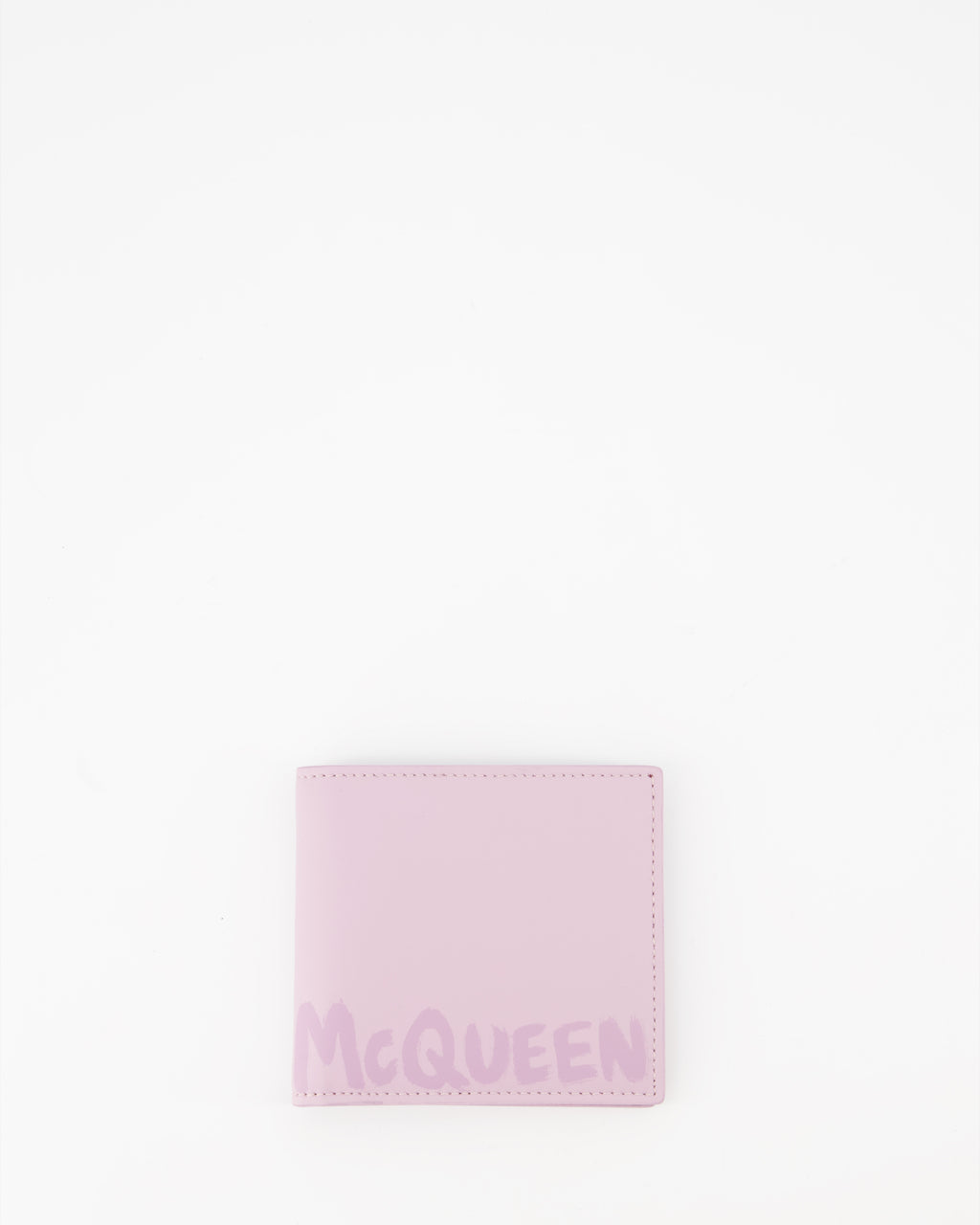 Small leather goods Graffiti Wallet Alexander McQueen Pink Man