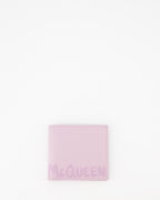 Small leather goods Graffiti Wallet Alexander McQueen Pink Man